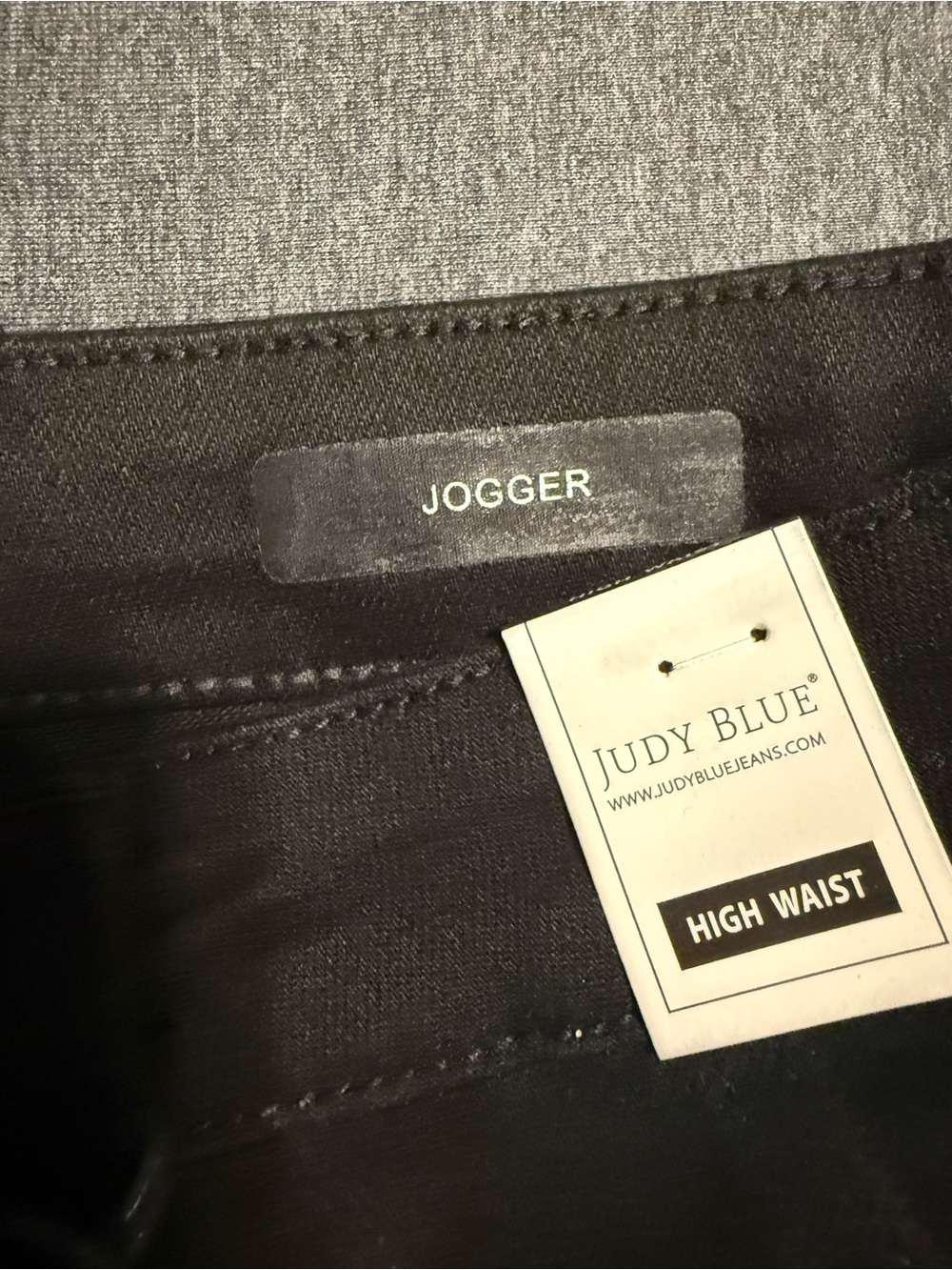 BNWT Judy Blue Black Cargo Jogger Pants - Picture 5 of 6